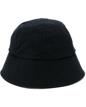 Comme des Garçons Logo-Detail Bucket Hat - Black