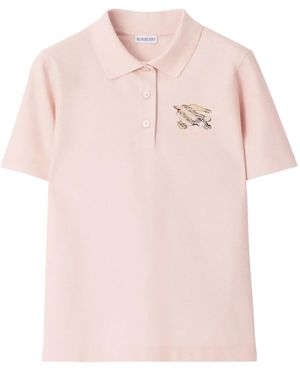 Burberry Klassisches Poloshirt - Pink