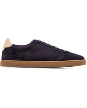 Brunello Cucinelli Suede Trainers - Blue