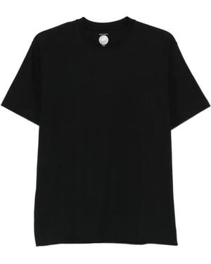 Mazzarelli Round-Neck T-Shirt - Black