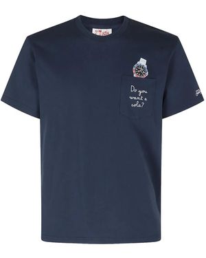 Mc2 Saint Barth Austin T-shirt - Blau
