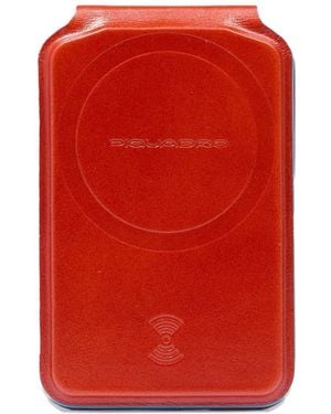 Piquadro Magsafe Leather Case - Red