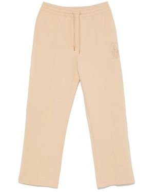 CASABLANCA Embroidered-Logo Drawstring Track Pants - Natural