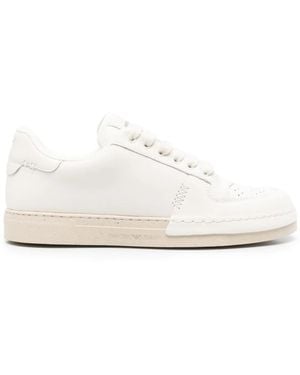 Emporio Armani Sneakers mit Schnürung - Weiß
