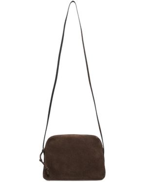 NOTHING WRITTEN Leather Shoulder Bag - Natural