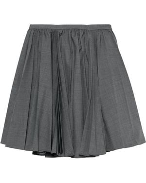ShuShu/Tong Pleated Midi Skirt - Blauw