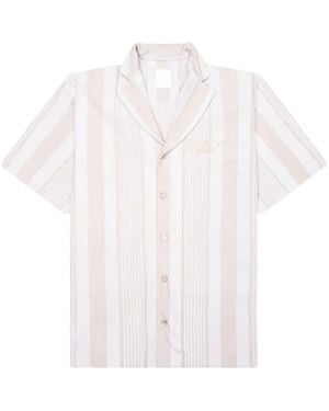 Givenchy Striped Textured Shirt - White