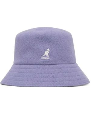 Kangol Cappello Bucket Con Applicazione - Viola