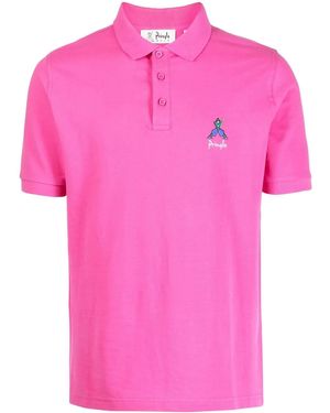 Pringle of Scotland Polo Geometric George Golf - Rose