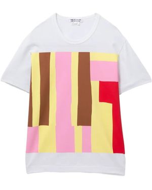 Comme des Garçons Graphic-Print T-Shirt - White