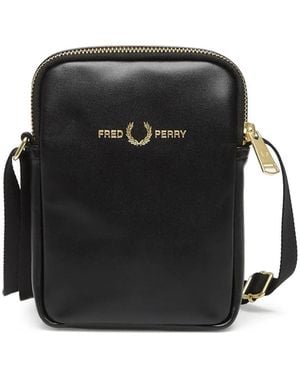 Fred Perry Laurel Wreath Seitentasche - Schwarz