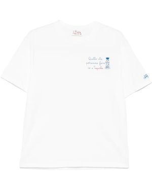 Mc2 Saint Barth Portofino Tシャツ - ホワイト