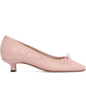 Mansur Gavriel キトゥンヒール パンプス - ピンク