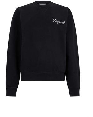 DSquared² Sudadera con logo - Negro
