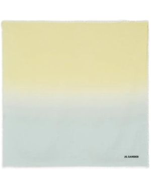 Jil Sander Gradient-effect scarf - Gelb