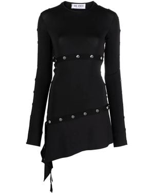 The Attico Chic Mini Dress - Black