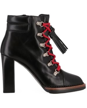 Tod's Klassische Schnürstiefel - Schwarz