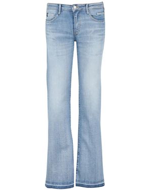 Le Temps Des Cerises Beth Flared Jeans - Blue