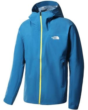 The North Face Circadian Hooded Zip-Front Jacket - Blue
