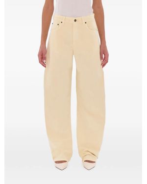 Haikure Bethany Boyfriend-Fitted Trousers - Naturel
