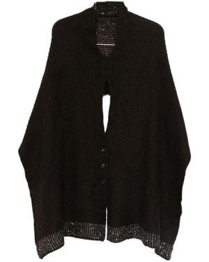 D.exterior Button-down Embellished Coat - ブラック