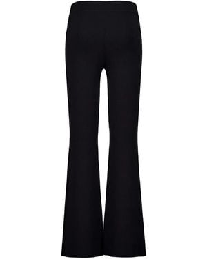 Altuzarra Pantaloni Svasati Florie Con Vita Elasticizzata - Nero