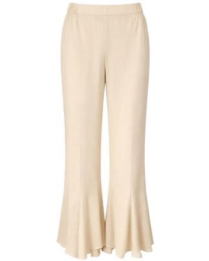 Silk95five Pantalones Acampanados Elásticos - Neutro