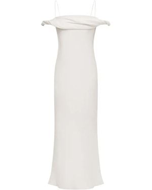 12 STOREEZ Toscana Off-Shoulder Dress - White