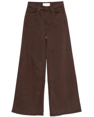 Mother The Undercover Sneak Jeans - Brown