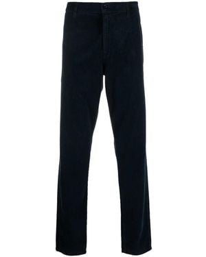 Aspesi Straight-Leg Corduroy Trousers - Blue