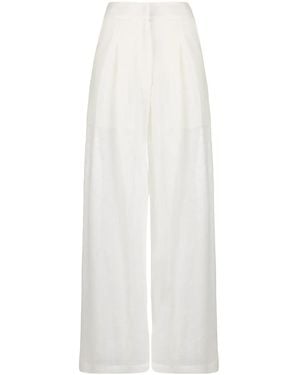 LeKasha Sohag High Waisted Trousers - White