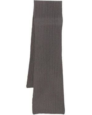 Liska Michaela Chunky-Knit Scarf - Grey