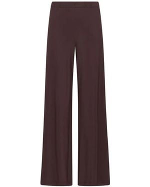Maliparmi Elastic-Waistband Trousers - Purple