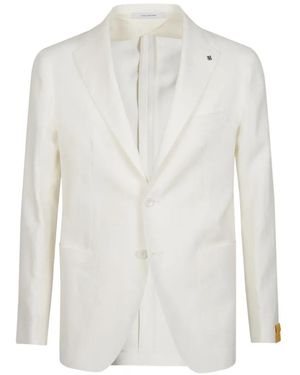 Tagliatore Notched-lapel blazer - Blanco