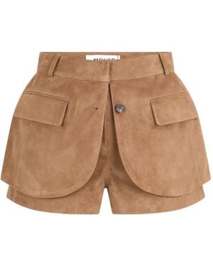 Monse Jacket-Hem Short - Brown