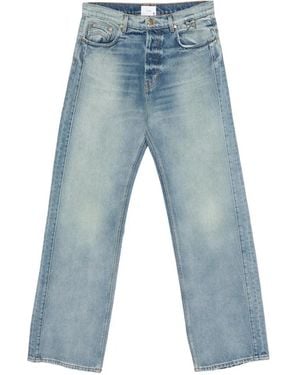 Rhude Jean Droit À Effet Délavé - Blue