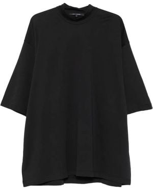 Sofie D'Hoore Camiseta Tick Oversize Con Cuello Alto - Negro