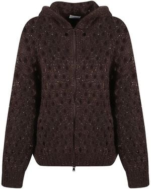 Brunello Cucinelli Cardigan mit Pailletten - Schwarz