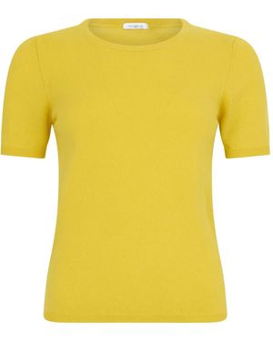 Malo Short-Sleeve Top - Yellow
