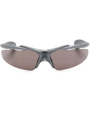 Balenciaga Gafas de sol con montura geométrica - Gris