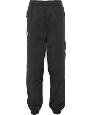 Aape By A Bathing Ape Pantaloni Con Applicazione Logo - Nero