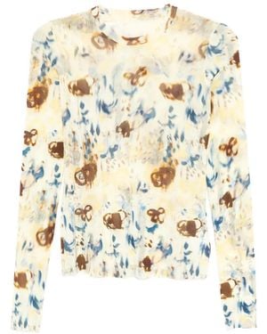 JNBY T-Shirt À Fleurs - White