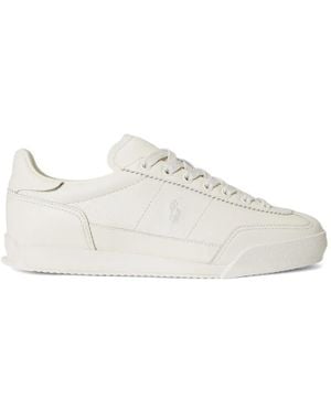 Polo Ralph Lauren Hester Embossed Trainers - White