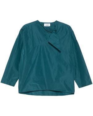 Niu Top Con Fiocco - Verde
