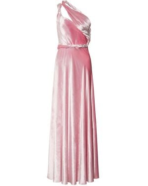 Alberta Ferretti ベルベット ドレス - ピンク