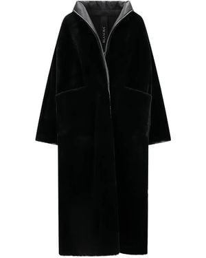 コート BLANCHA Women Coats 24079 600 BLACK FL24_Izabella_L124541_Black_Wo