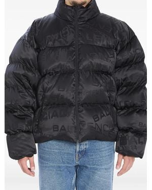 Balenciaga Bb Garde-Robe Puffer Jacket - Black
