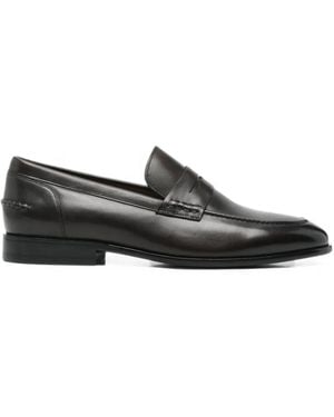 Manuel Ritz Leather Loafers - Brown