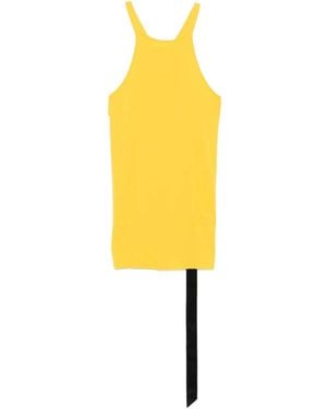Rick Owens Racer Back Tank Top - Yellow