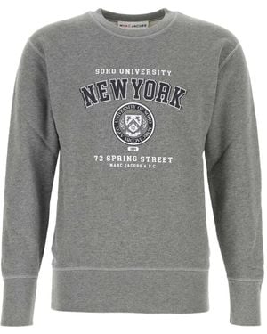 A.P.C. X Marc Jacobs Crew-Neck Sweatshirt - Grey